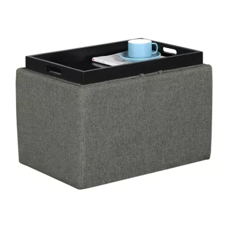 Design2Comfort Storage Ottoman