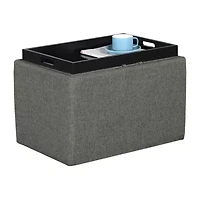 Design2Comfort Storage Ottoman