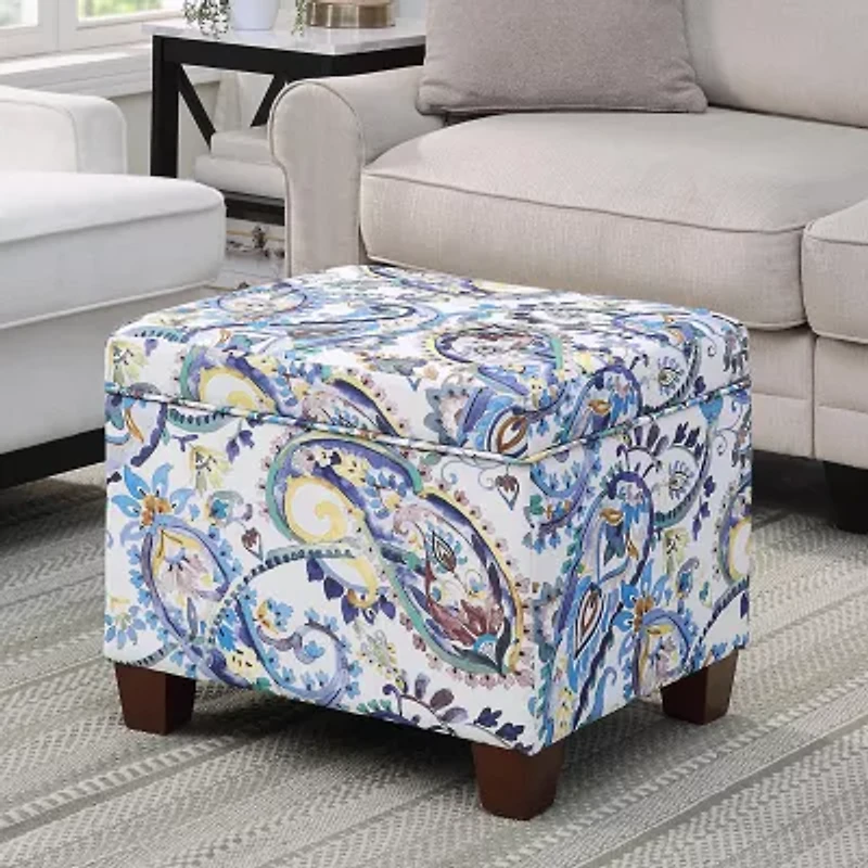 Madisson Cushioned Storage Ottoman
