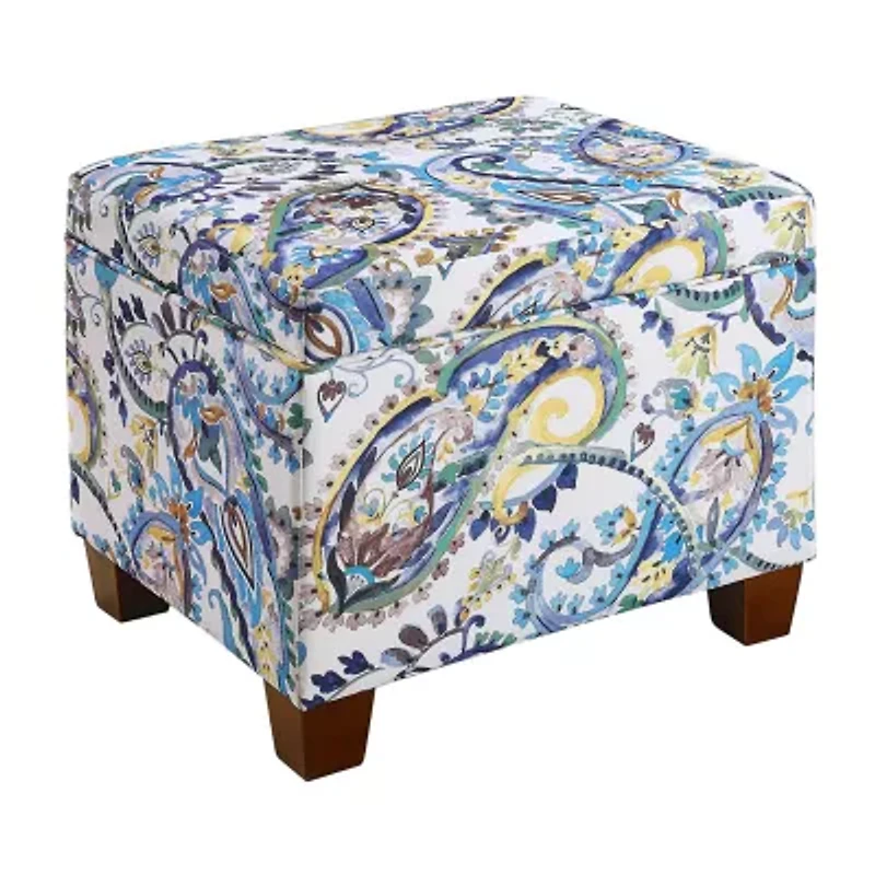 Madisson Cushioned Storage Ottoman