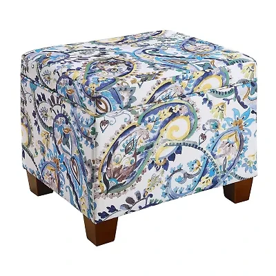 Madisson Cushioned Storage Ottoman