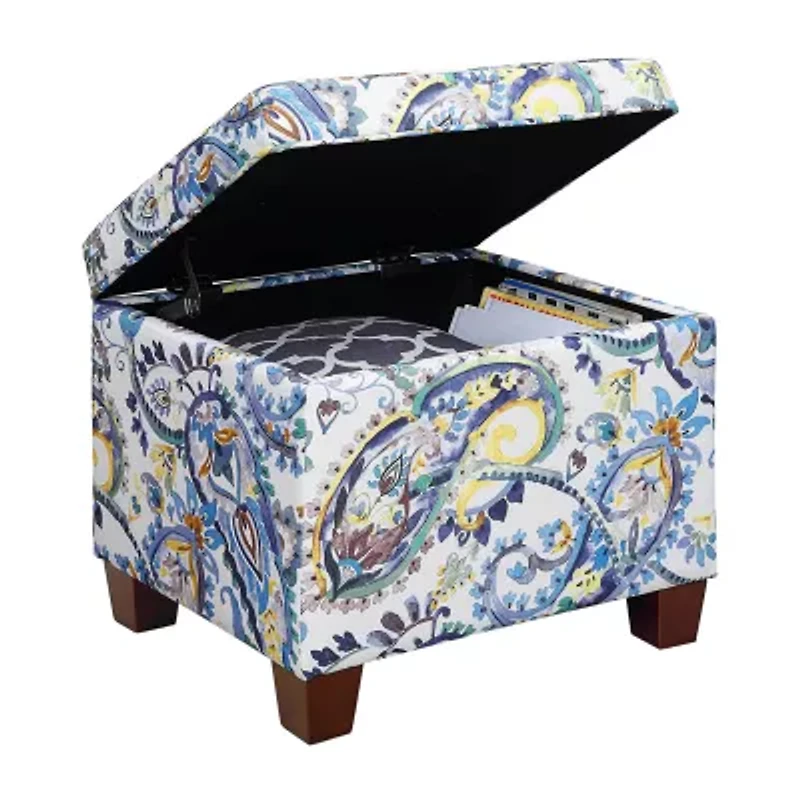 Madisson Cushioned Storage Ottoman