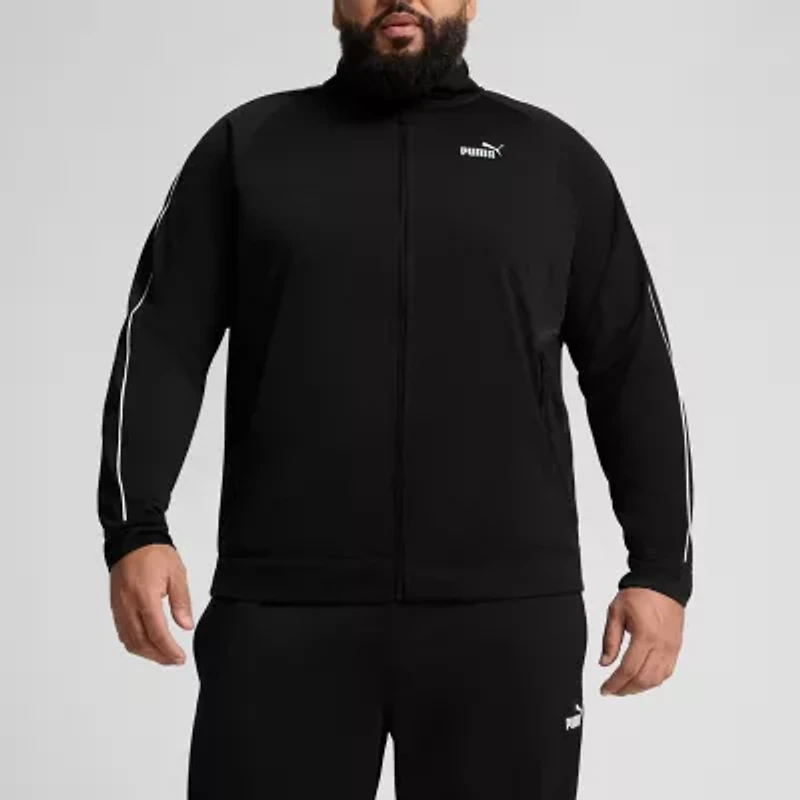 PUMA Mens Big and Tall Lightweight Track Jacket