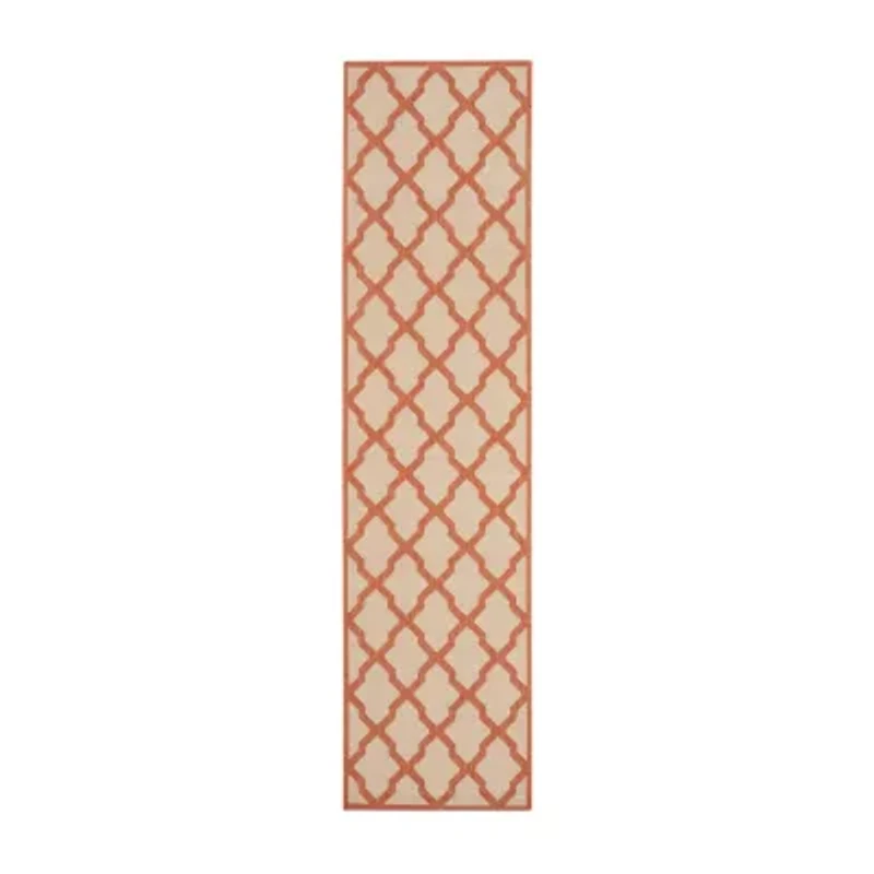 Safavieh Linden Collection Neasa Geometric RunnerRug