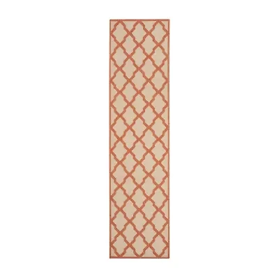 Safavieh Linden Collection Neasa Geometric RunnerRug
