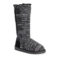 Muk Luks Womens Liza Pull-on Slouch Boots