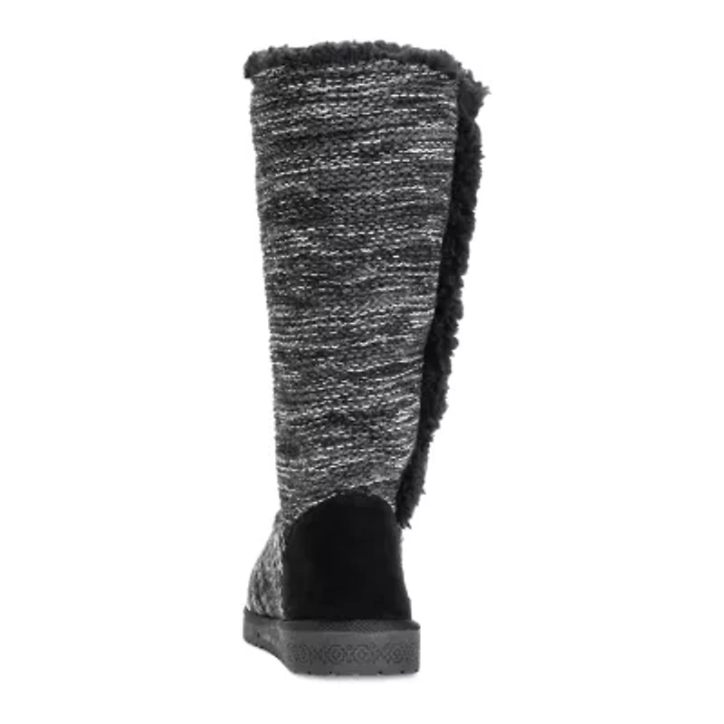 Muk Luks Womens Liza Pull-on Slouch Boots