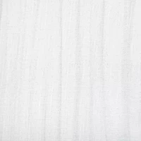 Regal Home Glimmer Metallic Grommet Top Sheer Single Curtain Panel