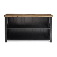 Walker Edison Freeda Small Space Collection Storage Console Table