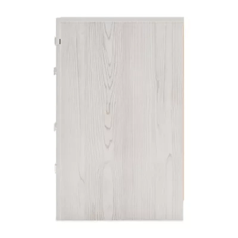 Signature Design by Ashley Altyra 2-Drawer Nightstand in White