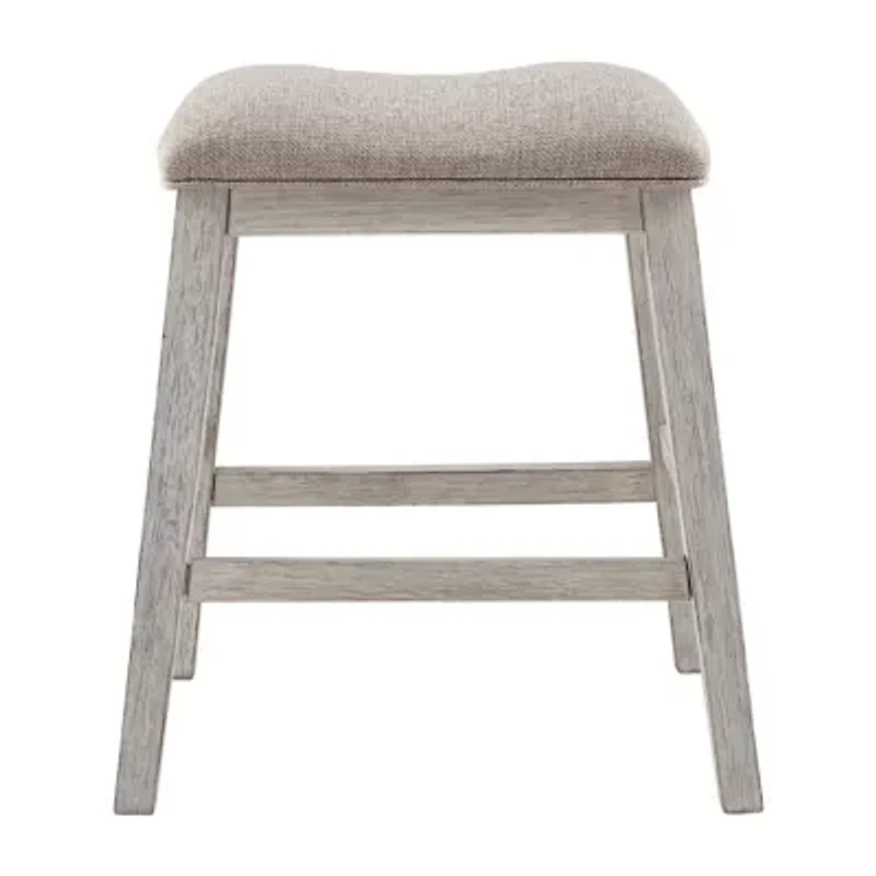 Signature Design by Ashley® Skempton Kitchen + Dining Furniture Collection 2-pc. Counter Height Upholstered Bar Stool