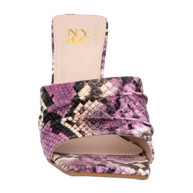 New York & Company Womens Breena Heeled Sandals