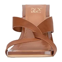 New York & Company Womens Inna Heeled Sandals
