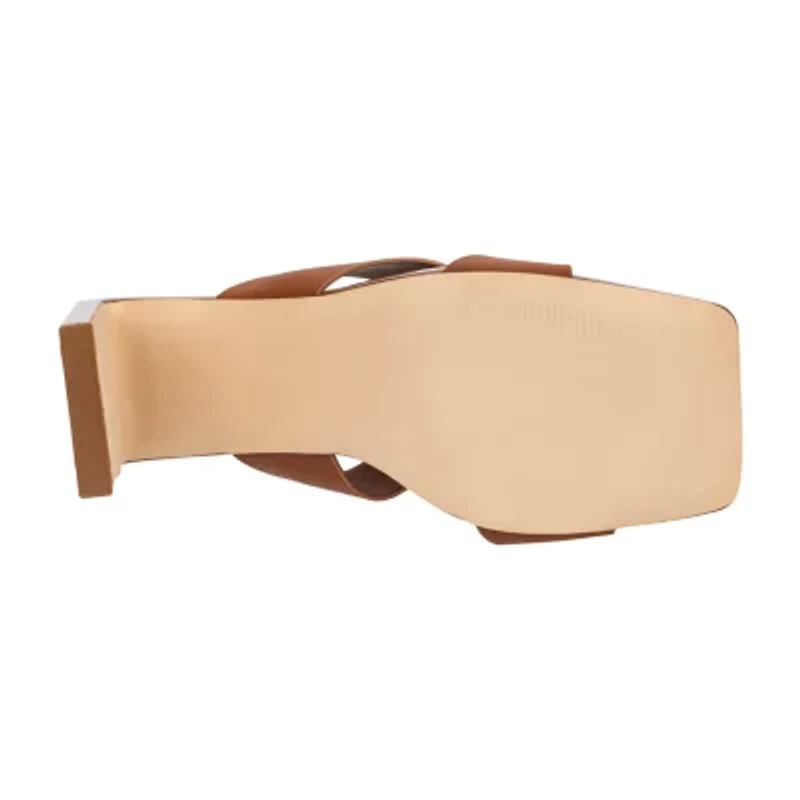 New York & Company Womens Inna Heeled Sandals