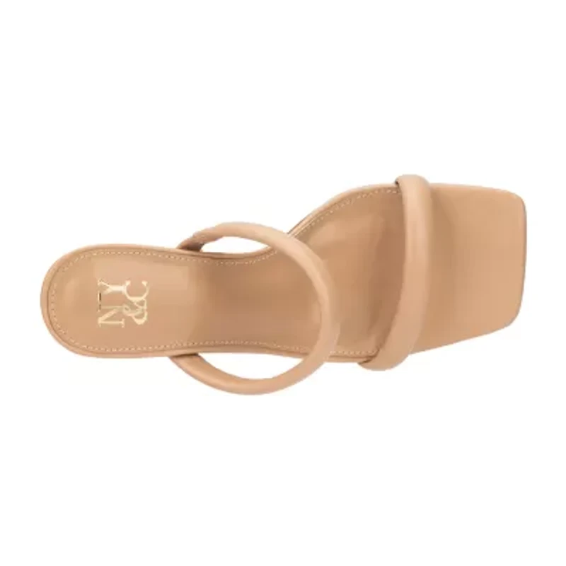 New York & Company Womens Galina Heeled Sandals
