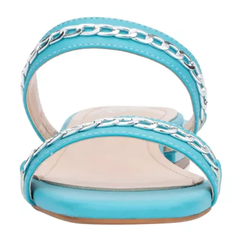 New York & Company Womens Becki Flat Sandals
