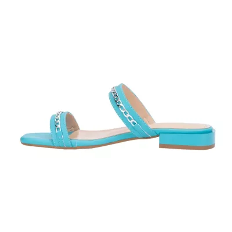 New York & Company Womens Becki Flat Sandals