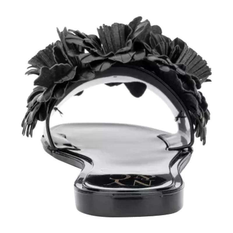 New York & Company Womens Anella Flat Sandals