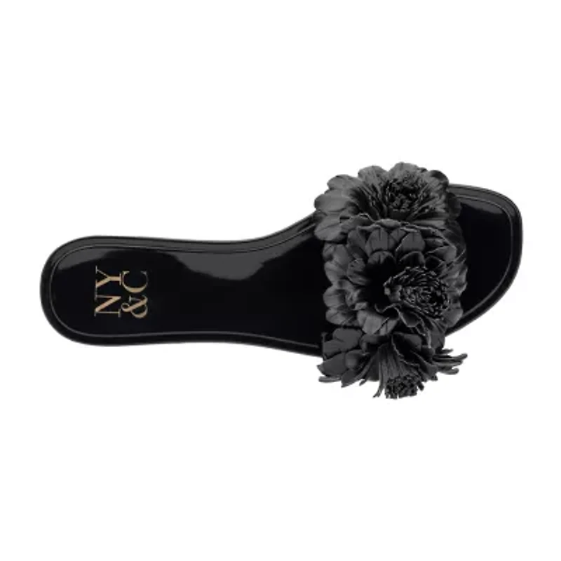 New York & Company Womens Anella Flat Sandals