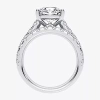(H-I / SI1-SI2) Signature By Modern Bride Womens 5 CT. T.W. Lab Grown White Diamond 14K Gold Pear Bridal Set