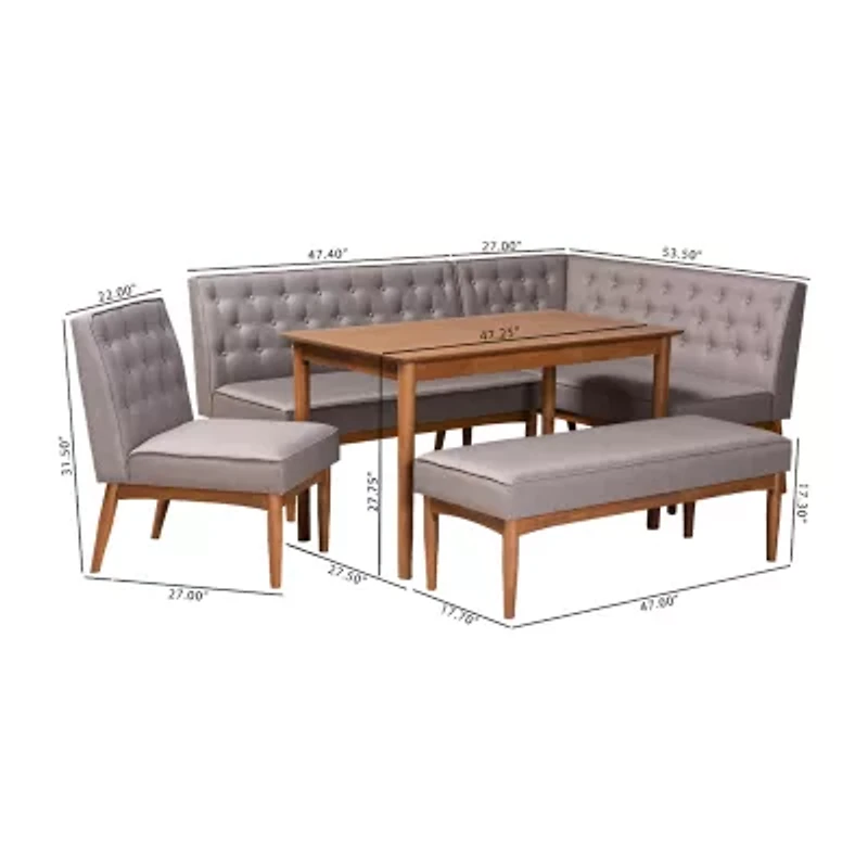 Riordan Dining Room Collection 5-pc. Rectangular Dining Set