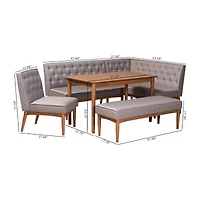 Riordan Dining Room Collection 5-pc. Rectangular Dining Set