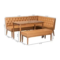 Riordan Dining Room Collection 4-pc. Rectangular Dining Set