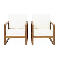 Belgian 2-pc. Upholstered Club Chair