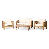 Louver 4-pc. Conversation Set