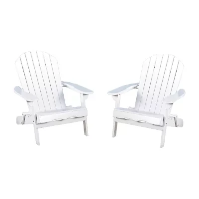 Hanlee 2-pc. Folding Adriondack Chair