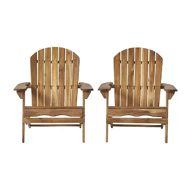 Hanlee 2-pc. Folding Adriondack Chair