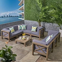 Brava 9-pc. Conversation Set