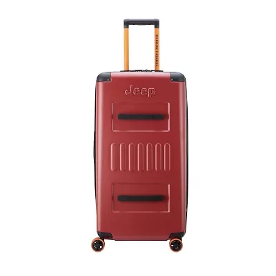 Jeep Trunk 28 Inch Hardside Expandable Checked Spinner Luggage