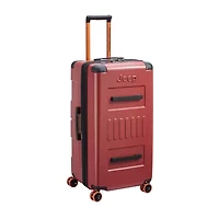 Jeep Trunk 28 Inch Hardside Expandable Checked Spinner Luggage