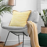 LR Home Rahis Modern Square Throw Pillow