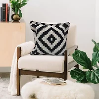 LR Home Marry Modern Square Throw Pillow