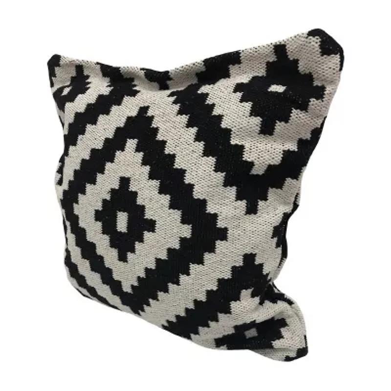 LR Home Marry Modern Square Throw Pillow
