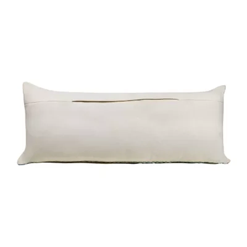 LR Home Cirra Chevron Lumbar Pillow