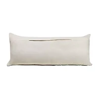 LR Home Cirra Chevron Lumbar Pillow