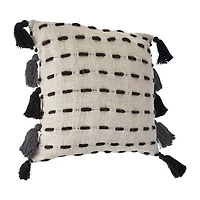 LR Home Eva Modern Square Throw Pillow