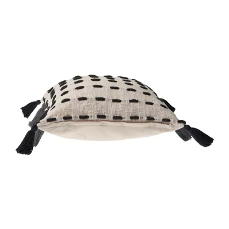 LR Home Eva Modern Square Throw Pillow