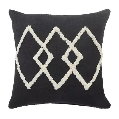 LR Home Avon Diamond Square Throw Pillow