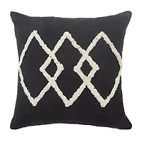 LR Home Avon Diamond Square Throw Pillow