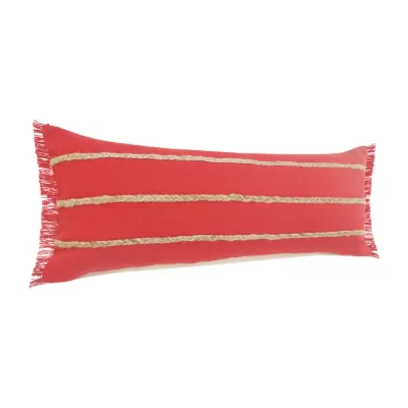 LR Home Luis Nautical Lumbar Pillow