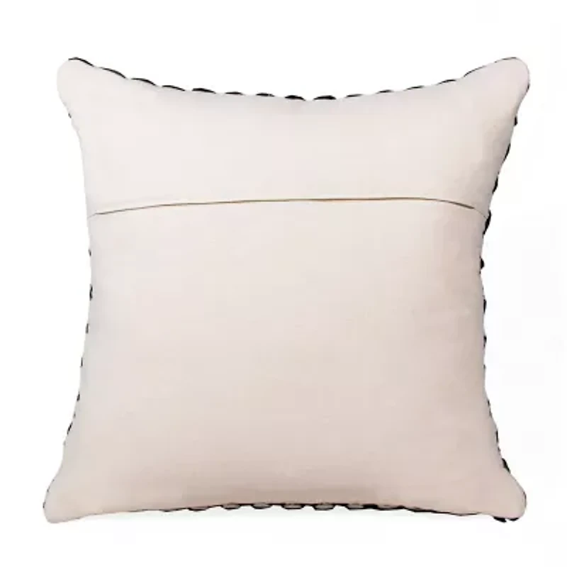 LR Home Milo Modern Square Throw Pillow