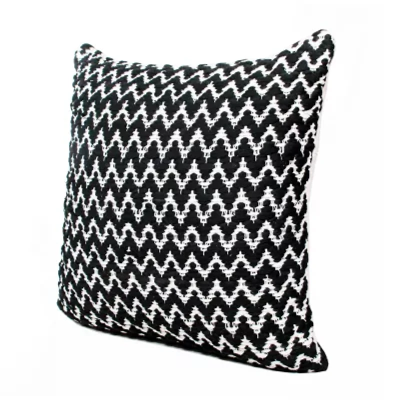 LR Home Milo Modern Square Throw Pillow