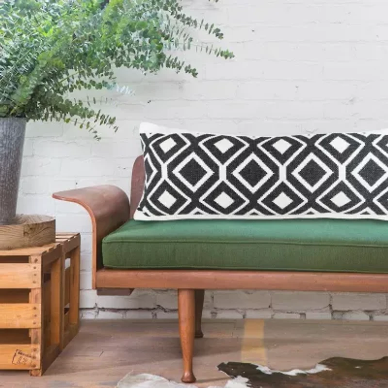LR Home Mane Bohemian Lumbar Pillow