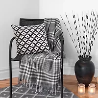 LR Home Ivan Modern Square Throw Pillow