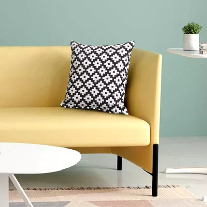 LR Home Ivan Modern Square Throw Pillow