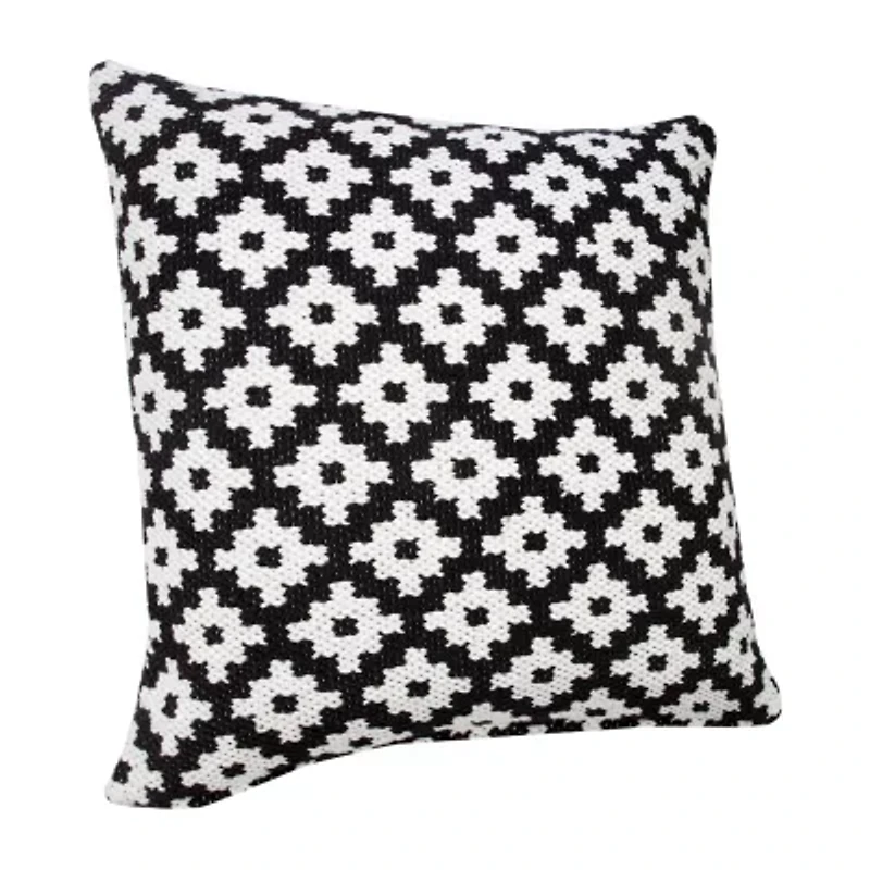 LR Home Ivan Modern Square Throw Pillow